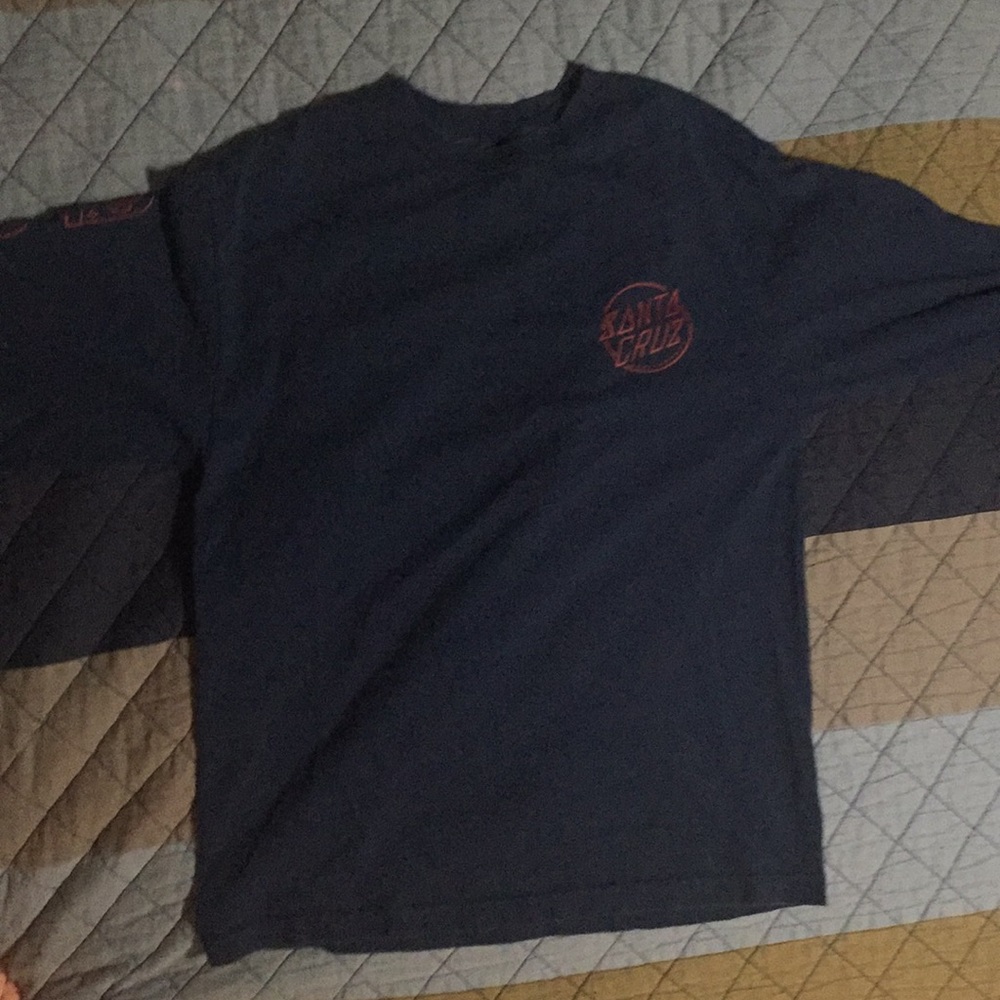 Long sleeved Santa Cruz shirt